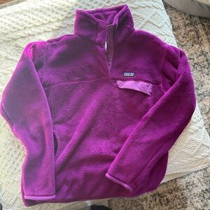 Patagonia Women's Deep Purple Teddy Jacket